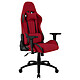 REKT ULTIM8-RS (Rosso) Sedile in tessuto con schienale reclinabile a 160° e braccioli 3D per i giocatori (fino a 150 kg)