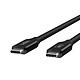 Avis Belkin Câble USB4 USB-C vers USB-C (noir) - 80 cm