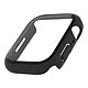 Belkin ScreenForce 2-in-1 TemperedCurve antimicrobial screen protector and case for Apple Watch SE / Series 4 / Series 5 / Series 6 (44 mm) / Series 7 (45 mm) - Black Antimicrobial Screen Protector for Apple Watch SE / Series 4 / Series 5 / Series 6 (44 mm) / Series 7 (45 mm) - Black