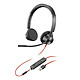 HP Poly Blackwire 3325 USB-A Stereo Black Professional stereo wired headset - USB-A