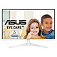 ASUS 27" LED - VY279HE-W Ecran PC Full HD 1080p - 1920 x 1080 pixels - 1 ms (MPRT) - 16/9 - Dalle IPS - 75 Hz - FreeSync - Flicker-free - HDMI/VGA - Blanc