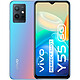Vivo Y55 5G Bleu Éclatant Smartphone 5G-LTE Dual SIM - MediaTek Dimensity 700 8-Core 2.2 GHz - RAM 4 Go - Ecran tactile 6.58" 1080 x 2408 - 128 Go - NFC/Bluetooth 5.1 - 5000 mAh - Android 11