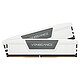Corsair Vengeance DDR5 32 GB (2 x 16 GB) 6000 MHz CL30 - White  Dual Channel Kit 2 PC5-48000 DDR5 RAM Arrays - CMK32GX5M2B6000Z30W - Optimized for AMD