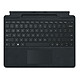 Microsoft Surface Pro Signature Keyboard - Noir Clavier AZERTY pour Surface Pro 8 et Pro X avec pavé tactile