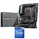 Kit Upgrade PC Intel Core i7-12700KF MSI PRO Z690-A DDR4 Carte mère Socket 1700 Intel Z690 Express + CPU Intel Core i7-12700KF (3.6 GHz / 5.0 GHz) 