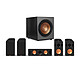 Klipsch RCS Dolby Atmos 5.0.4 + R-120SW Dolby Atmos compatible 5.1.4 channel speakers package