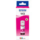 Epson 113 EcoTank Pigmento Magenta Tinta magenta de secado rápido (70 ml / 6000 páginas)
