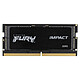 Kingston FURY Impact SO-DIMM 8 GB DDR5 4800 MHz CL38 RAM SO-DIMM DDR5 PC5-38400 - KF548S38IB-8
