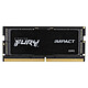 Kingston FURY Impact SO-DIMM 16 Go DDR5 5600 MHz CL40 RAM SO-DIMM DDR5 PC5-44800 - KF556S40IB-16