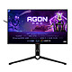 AOC 27" LED - AGON AG274UXP Ecran gaming 4K UHD 27 pouces - 1 ms (gris à gris) - 16/9 - Dalle Nano IPS - HDR600 - 144 Hz - FreeSync Premium Pro / NVIDIA G-SYNC Compatible - HDMI/DP/USB-C - Hub USB - Pivot - Noir/Rouge