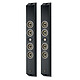 Focal On Wall 302 Black (the pair) 2 x 2.5-way bass-reflex wall speakers 180W