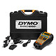 DYMO Rhino 6000+ Case Kit Label Printer Kit 9-24 mm ABC Keyboard + 1 x 24 mm Black/White Flexible Nylon Label Cartridge + 1 x 9 mm Black/White Vinyl Label Cartridge + Carrying Case + AC Adapter