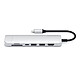 Avis Satechi Hub USB-C Slim multiport 7-en-1 - Argent