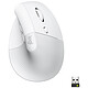 Logitech Lift (Blanc) Souris sans fil ergonomique - droitier - Bluetooth - capteur optique 4000 dpi - 6 boutons