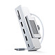 Satechi USB-C Clamp Hub for iMac 24" - Silver USB-C hub for 24" iMac with 3 USB ports and card reader