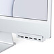 Nota Satechi Hub a morsetto USB-C per iMac 24" - Argento