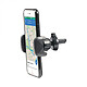 Mobilis Universal Support with 360° grid attachment Black Universal 360° car mount for smartphones up to 6" in size