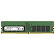 Micron DDR4 ECC UDIMM 8 Go 3200 MHz CL22 1Rx8 (8 Gbit) RAM DDR4 PC4-25600 - MTA9ASF1G72AZ-3G2R1