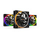 be quiet! Light Wings 120 mm PWM High Speed ARGB Triple Pack Set of 3 temperature-controlled 120mm case fans with double LED ARGB lighting