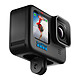 GoPro HERO10 Black · Occasion Caméra sportive étanche 5.3K - Photo 23 MP HDR - HyperSmooth 4.0 - Ralenti 8x - Double Ecran - LiveStream 1080p - Mode webcam - Contrôle vocal - Wi-Fi/Bluetooth - Fixation intégrée - Article utilisé