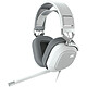Corsair HS80 RGB USB (White) Wired gamer headset - circum-aural - Dolby Audio 7.1 surround sound - omnidirectional microphone - RGB backlight - PC compatible
