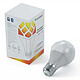 Nanoleaf Essentials A60 E27 Smart Bulb Ampoules DEL à couleurs changeantes compatibles Bluetooth et Thread - E27 - 9 Watts - 1100 Lumens - Équivalent 60 Watts - Google Assistant / Amazon Alexa