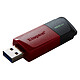 Kingston DataTraveler Exodia M 128 Go Clé USB 3.0 128 Go avec capuchon de protection et anneau pour porte-clés