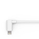 Opiniones sobre Cable Compulocks USB-C a Lightning 90° (2 metros) - Blanco