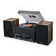 Muse MT-120 MB 2 x 20 Watt Micro System - CD Player - FM - 3 Speed Turntable - Bluetooth 4.2 - USB - AUX/RCA - Headphone Out