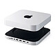 SATECHI Stand & Hub avec slot SSD pour Apple Mac Mini M1 Station d'accueil avec slot SSD M.2 SATA pour Apple Mac Mini M1