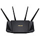ASUS RT-AX58U v2 Routeur sans fil WiFi 6 AX Dual Band 3000 Mbps (AX2402 + AX574) MU-MIMO avec 4 ports LAN 10/100/1000 Mbps + 1 port WAN 10/100/1000 Mbps