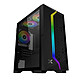 Xigmatek Gemini II Mini Tower case with tempered glass window and 3 RGB fans