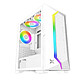 Xigmatek Gemini II Artic Mini Tower case with tempered glass window and 3 RGB fans