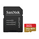 SanDisk Extreme Action Cam microSDXC UHS-I U3 64 Go + Adaptateur SD Carte mémoire microSDXC 64 Go pour caméras d'action et drones 170 Mo/s 80 Mo/s UHS-I U3 V30 A2