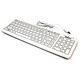 SterileFLAT SF09-02 Antibacterial wired keyboard - silicone surface - USB - AZERTY, French