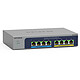 Netgear Switch MS108UP 8 port 2.5 GbE non-manageable switch - 4 PoE+ and 4 PoE++ ports