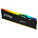 Kingston FURY Beast RGB 16 GB DDR5 6000 MHz CL36 RAM DDR5 PC5-48000 - KF560C36BBEA-16 - Per AMD