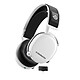 SteelSeries Arctis 7+ (white) Wireless Gaming Headset - Closed-back Circum-Aural - 7.1 Surround Sound - ClearCast Noise-Cancelling Microphone - USB-C - PC/Mac/Mobile/PlayStation Compatible