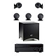Sony STR-DH790 + Cabasse Alcyone 2 Pack 5.1 Black 7.2 3D Ready Home Theatre AV Receiver - 145W/Channel - Dolby Atmos / DTS:X - 4K HDR pass-through - 4 HDMI 2.0 HDCP 2.2 inputs - Bluetooth + 5.1 Speakers Pack