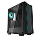 DeepCool CC560 (Black) Mid tower case with tempered glass side window and LED fans