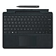 Microsoft Surface Pro Signature Keyboard + Surface Slim Pen 2 - Noir Stylet + clavier AZERTY pour Surface Pro 8 et Pro X avec pavé tactile