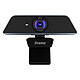 iiyama UC CAM120UL-1 4K UHD webcam - 120° viewing angle - 2 microphones - Tilting/Swivel - USB - Zoom, Skype, Teams compatible