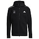LDLC OL Adidas Hoodie Z.N.E 2022 (XS) Hooded jacket with zipped side pockets - Standard fit - Size XS