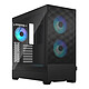 Fractal Design Pop Air RGB TG (Black) Black Mini Tower case with tempered glass window and RGB backlight