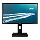 Acer 23.8" LED - B246HYLAymdpr 1920 x 1080 pixels - 5 ms - 16/9 - IPS - 75 Hz - DisplayPort/VGA/DVI - Pivot - Haut-parleurs - Noir