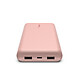 Opiniones sobre Batería externa Belkin 20K Boost Charge con cable USB-A a USB-C Rosa