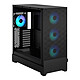 Fractal Design Pop XL Air RGB TG (negro) Caja PC Medium Tower negra con ventana de cristal templado y retroiluminación RGB