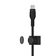 Avis Belkin Boost Charge Pro Flex Câble silicone tressé USB-C vers USB-C (Noir) - 3 m