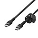 Acheter Belkin Boost Charge Pro Flex Câble silicone tressé USB-C vers USB-C (Noir) - 3 m