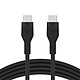 Avis Belkin Boost Charge Flex Câble silicone USB-C vers USB-C (Noir) - 1 m